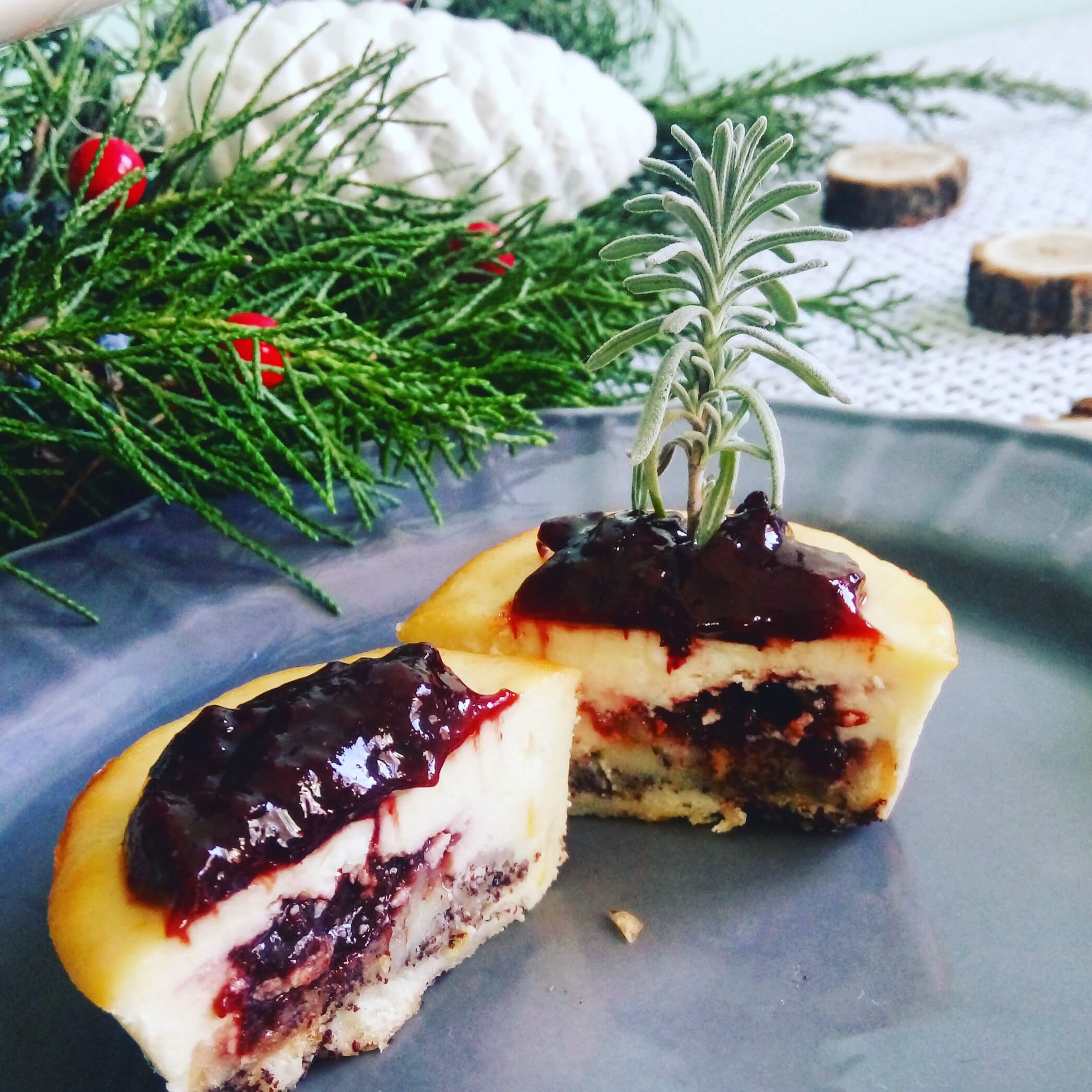 Mákos gubás sajttorta (cheesecake) - 4. kép
