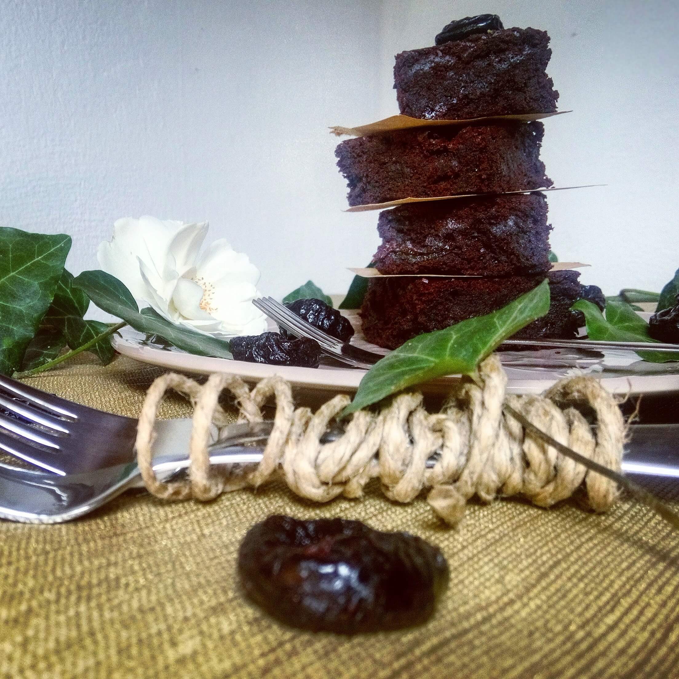 Aszaltszilvás brownie - 4. kép