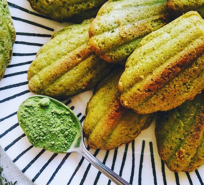 Matcha teás madeleine - 3. kép