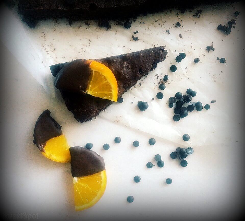 Narancsos brownie - 1. kép