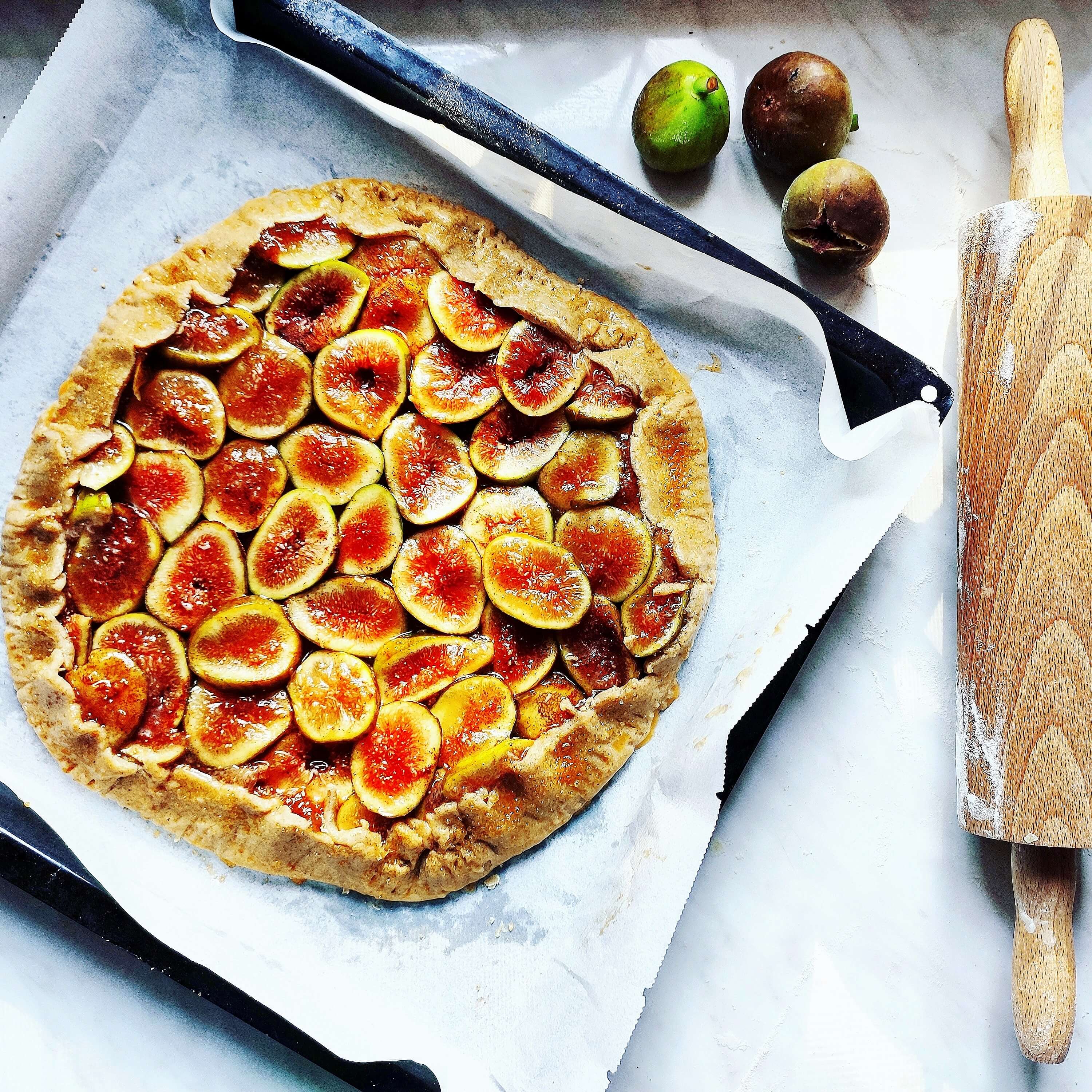 Earl Grey teás - fügés galette - 2. kép
