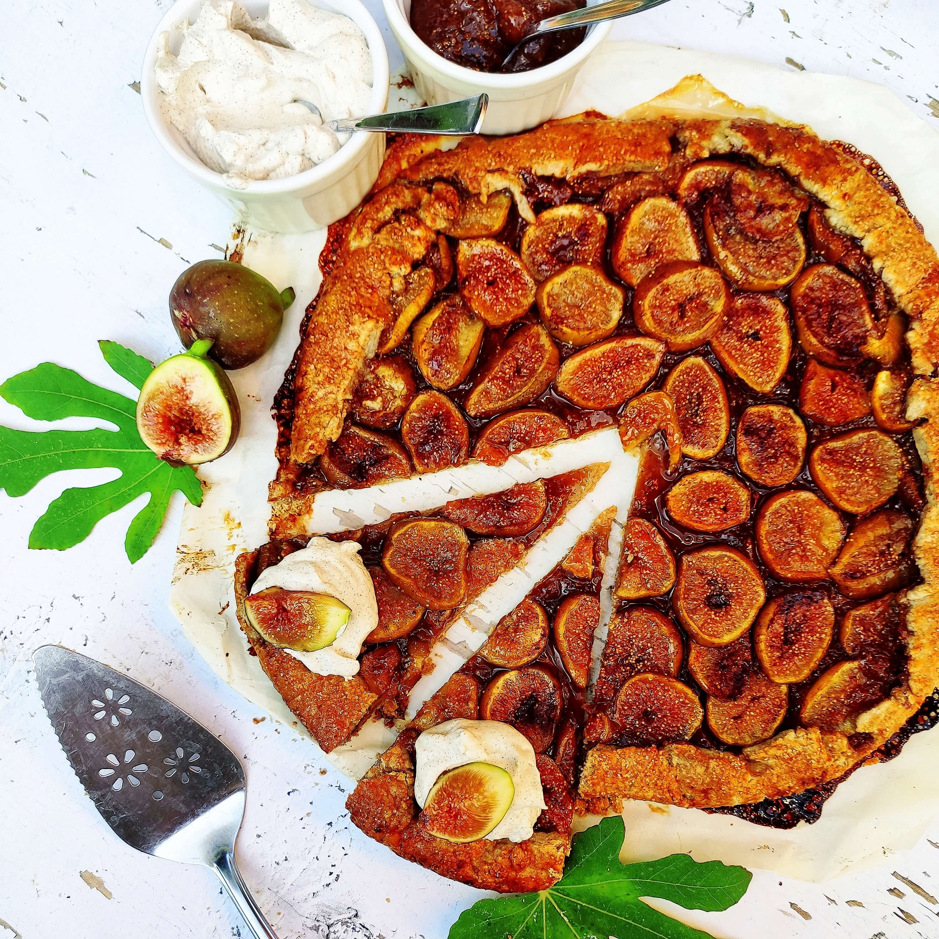 Earl Grey teás - fügés galette - 3. kép