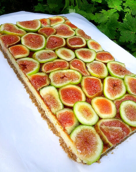 Diós-mézes cheesecake szelet - 1. kép
