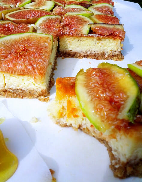 Diós-mézes cheesecake szelet - 3. kép