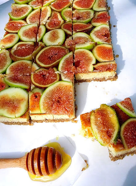 Diós-mézes cheesecake szelet - 4. kép