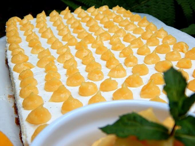 Citromos cheesecake szelet lemon curddel - 2. kép