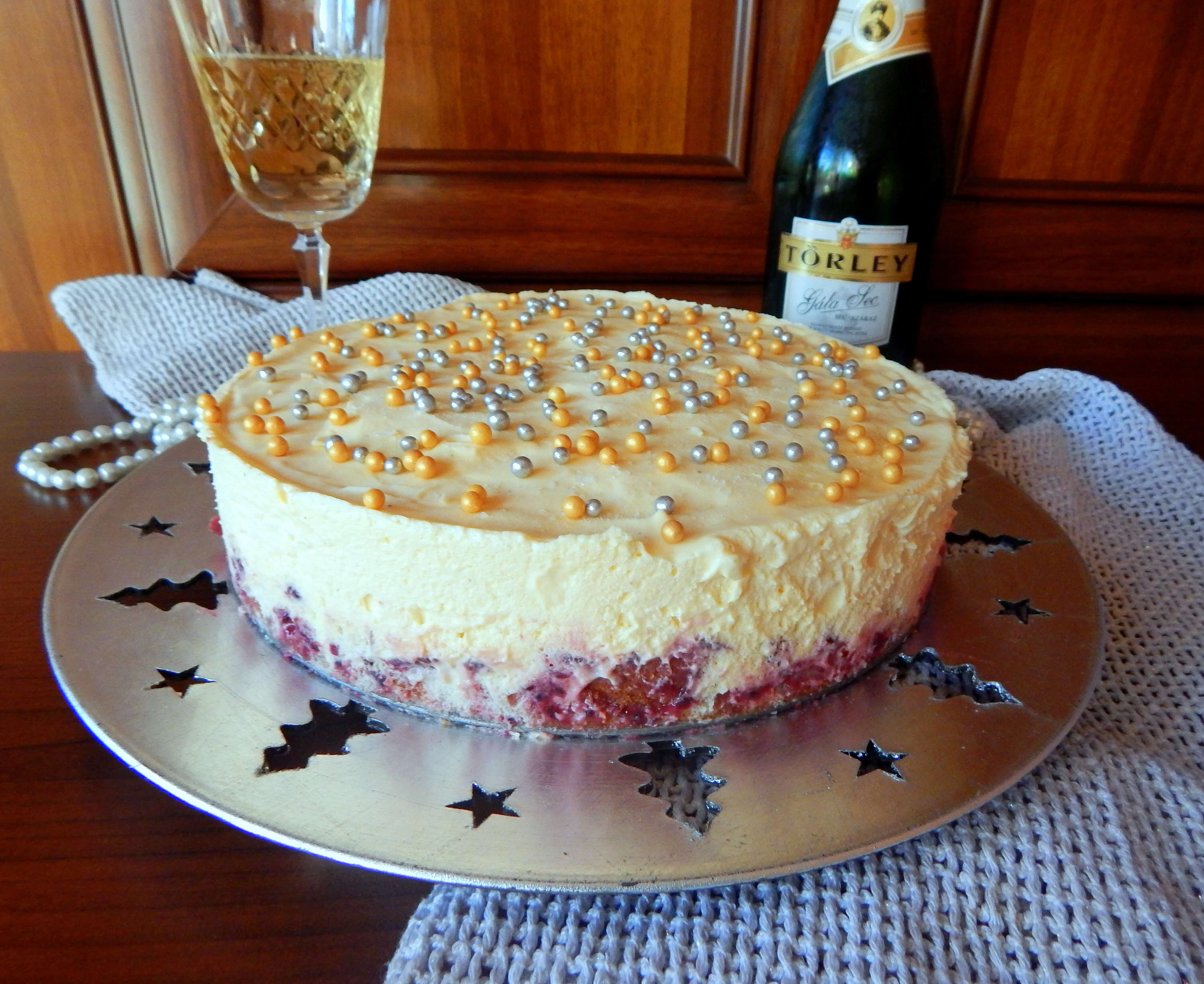 Pezsgőkrémes torta - 1. kép